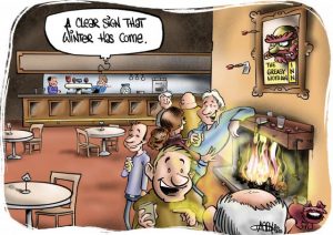 CARTOON: Winter has come