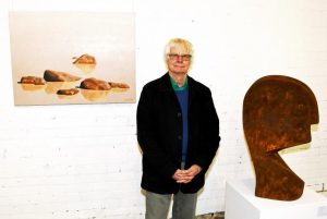 Artist David Miller collaborates with late father’s work