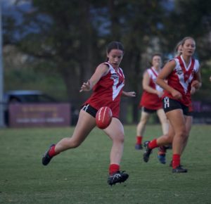 Healesville’s Womens and Veterans footballers gunning for a flag