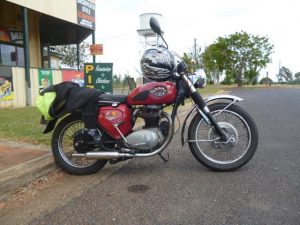 Motorcyclist Awareness Month representatives at the Valley Market