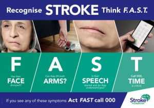 Three… Signs of stroke