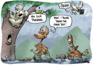 CARTOON: Stranded