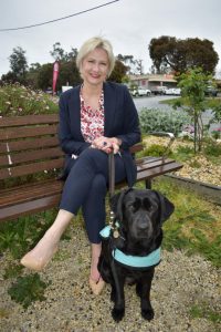 Guide Dogs Victoria visit the Yarra Valley to promote awareness