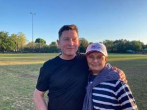 Pooling funds through running for palliative care