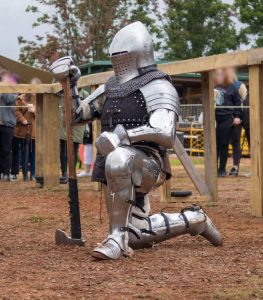 Attendees wowed by blacksmiths and knights at Mont De Lancey Historic Homestead