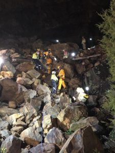 Teamwork key to Wesburn cliff rescue