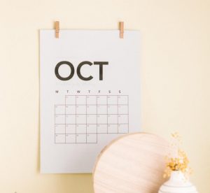 Three… artists who wrote songs called ‘October’