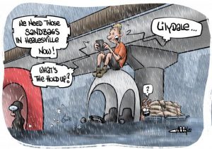 CARTOON: Lilydale flooded