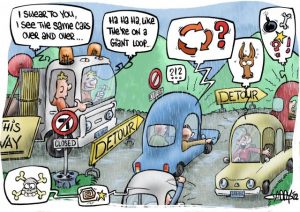 CARTOON: Turn Around