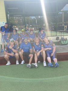 Warburton bowls players face up against a gold medalist
