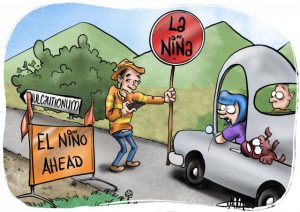 CARTOON: On to El Nino from La Nina