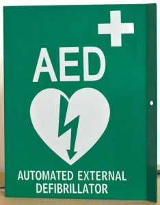 New public defibrillator at Woori Yallock Bendigo Bank