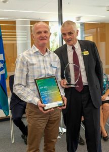 Warburton Advancement League President Jeff Gill receives Mayor’s Lifetime Achievement Award