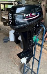 Outboard motor stolen from Gladysdale