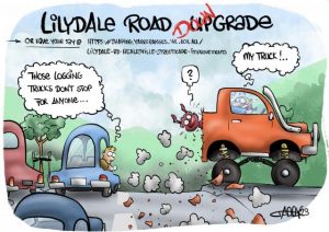 CARTOON: Lilydale Road troubles