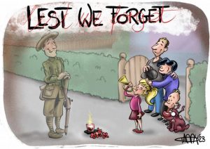 CARTOON: Lest We Forget