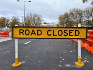 Which National Park roads are closed over winter