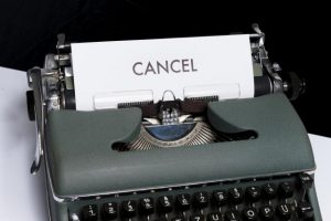 Meet the Artist cancelled