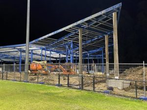 Pavilion progress positive