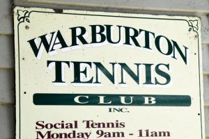 Warburton Tennis Club holding The Woodys day