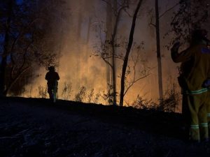 Hillcrest, Little Yarra CFAs help firefight in Briagolong