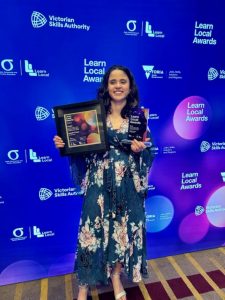 Bella O’Hara wins award for her inspiring learning and working journey