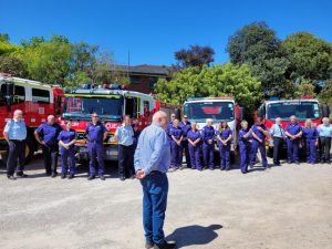 A blessing for the safety of our CFA crews