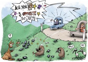 CARTOON: Optus Outage Outrage