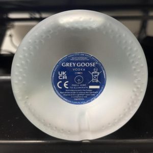 Limited edition Grey Goose vodka bottles recalled