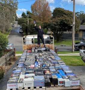 Hillcrest CFA’s Rochelle Poulton begins battery collection drive