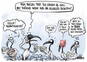 CARTOON: Not so Vegan Ice Cream