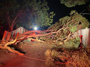 Upper Yarra SES support storm-stricken Monash unit