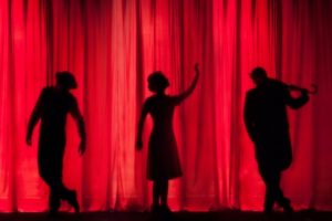 A busy stage at Eltham Little Theatre