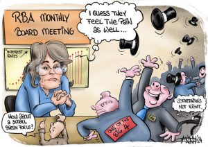 CARTOON: Rates stay high