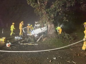 Police investigating after a Launching Place man fled a crash in Wandin North