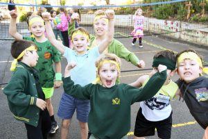 Yarra Junction Primary School celebrate the spirit of the Olympics