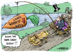 CARTOON: Low Interest Carrot