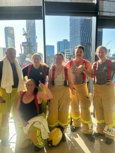 Hillcrest raise over $13,000 at the Melbourne Firefighters Stair Climb