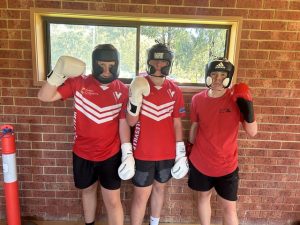 Experiencing different sport to get ready for next footy season