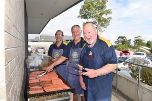 Australia Day breakfast with the Rotary Club of Wandin
