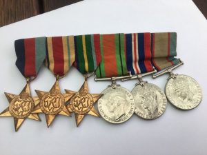 War medals burglary