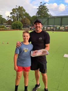 Winners are grinners at Yarra Junction Boling Club’s Barefoot Bowls