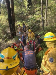 Mountain bike rider rescued from unofficial tracks in Wesburn