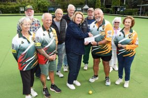 Local sporting club helping charity organisation