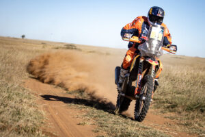 Daniel Sanders on top after stage three