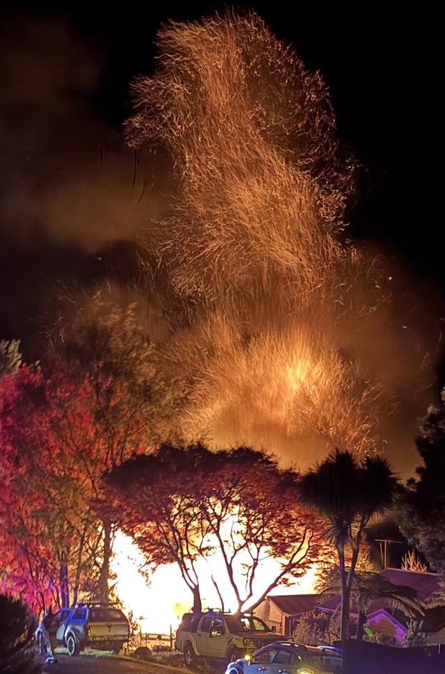 Warburton home ravaged by fire