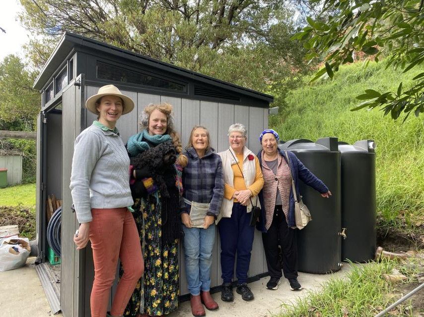 Rainwater tanks provide reliability for Edible Warburton