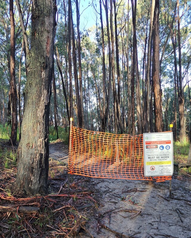 People warned to stay off Warburton Bike Park before its finished
