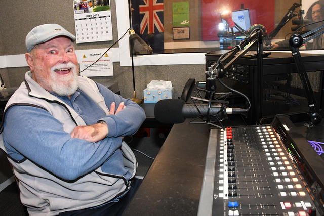 Introducing local radio presenter, Rob Burgess