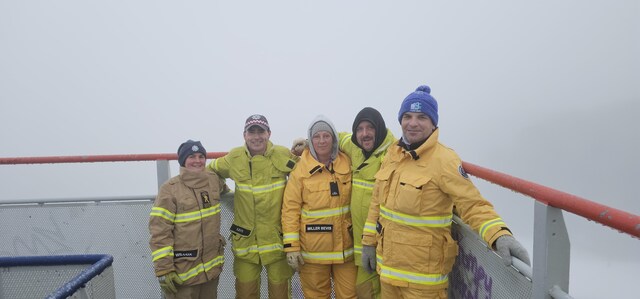 CFAs make last fundraising push before the 2025 Melbourne Firefighter’s Stair Climb